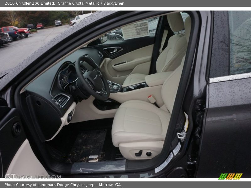 Granite Crystal Metallic / Black/Linen 2016 Chrysler 200 Limited