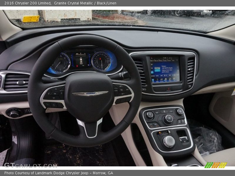 Granite Crystal Metallic / Black/Linen 2016 Chrysler 200 Limited