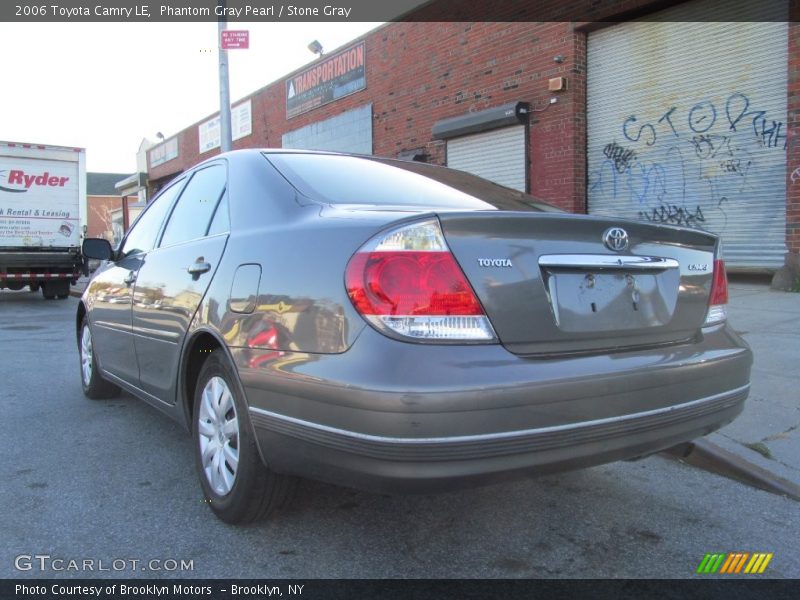 Phantom Gray Pearl / Stone Gray 2006 Toyota Camry LE