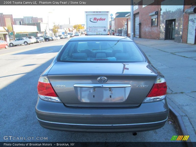 Phantom Gray Pearl / Stone Gray 2006 Toyota Camry LE