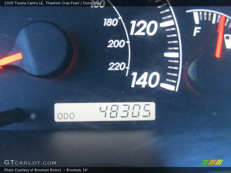 Phantom Gray Pearl / Stone Gray 2006 Toyota Camry LE