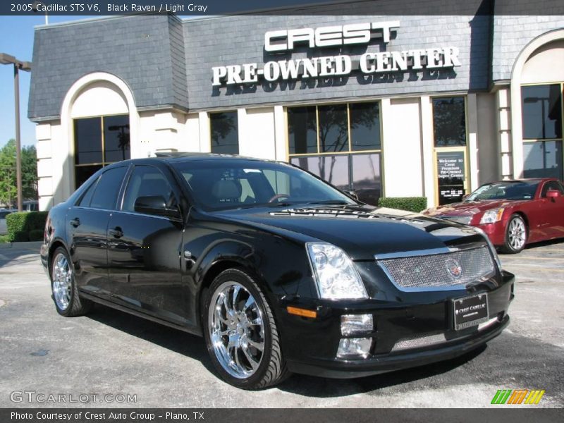 Black Raven / Light Gray 2005 Cadillac STS V6