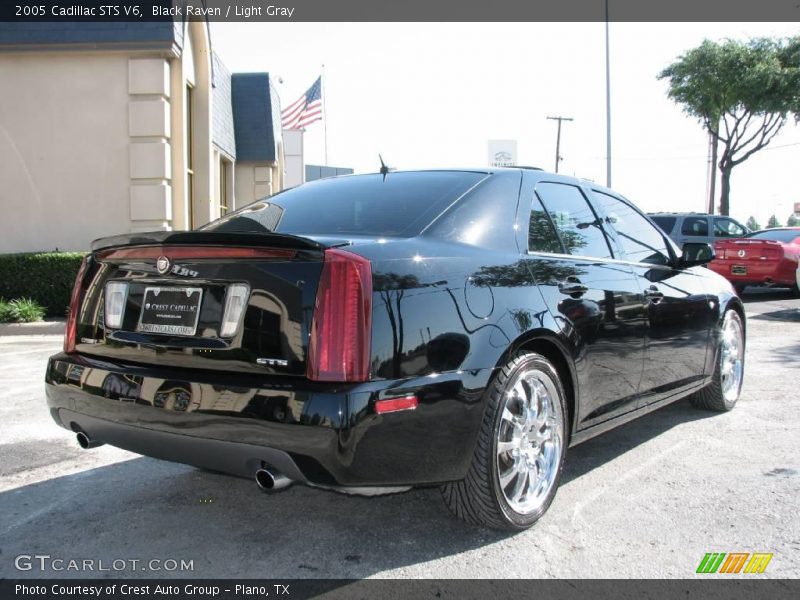 Black Raven / Light Gray 2005 Cadillac STS V6