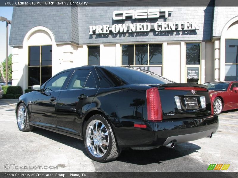 Black Raven / Light Gray 2005 Cadillac STS V6