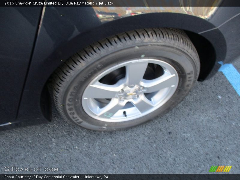 Blue Ray Metallic / Jet Black 2016 Chevrolet Cruze Limited LT