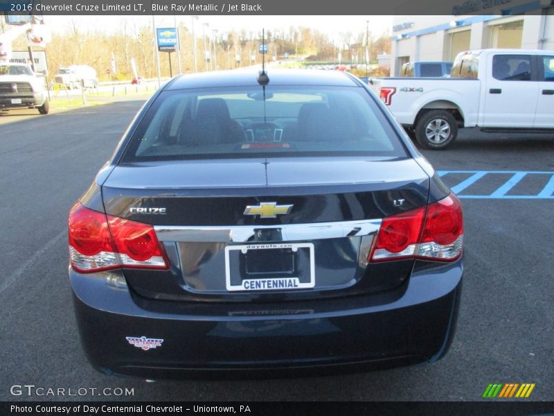 Blue Ray Metallic / Jet Black 2016 Chevrolet Cruze Limited LT