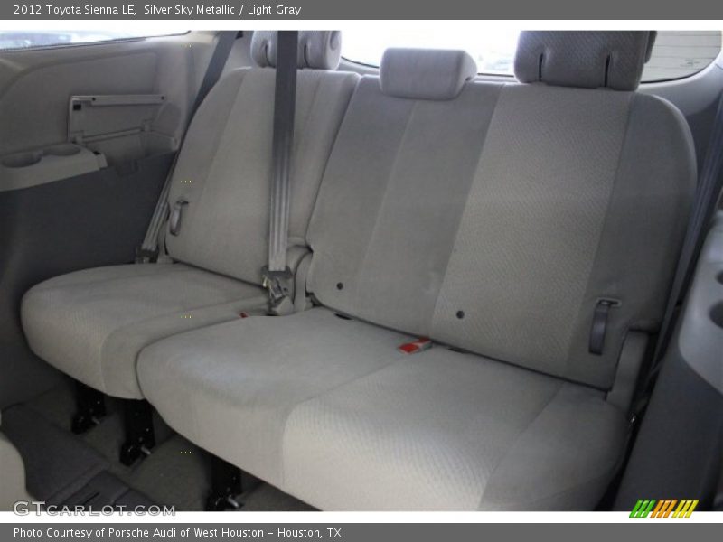 Silver Sky Metallic / Light Gray 2012 Toyota Sienna LE