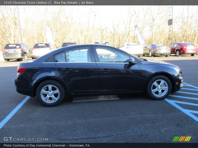 Blue Ray Metallic / Jet Black 2016 Chevrolet Cruze Limited LT