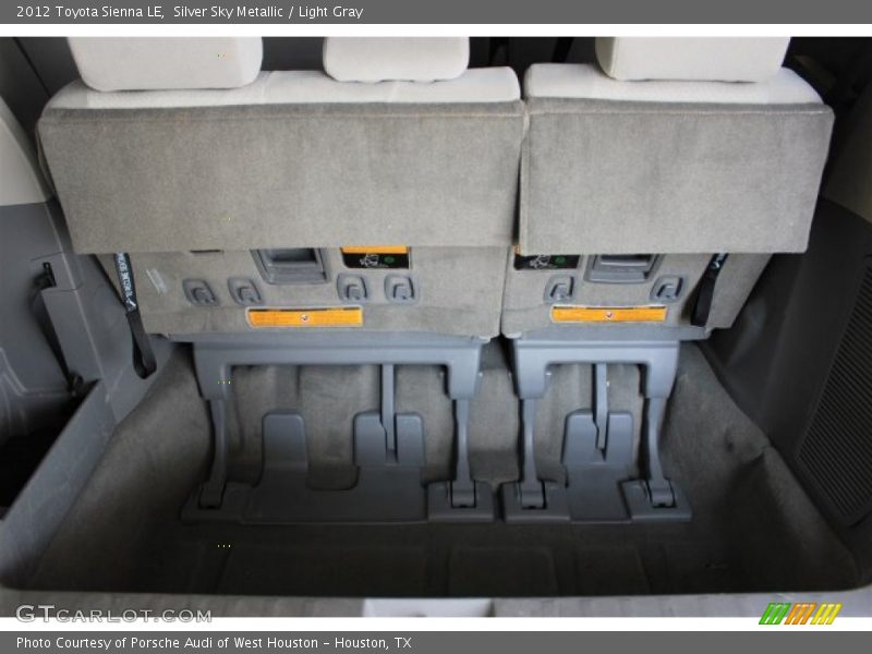 Silver Sky Metallic / Light Gray 2012 Toyota Sienna LE