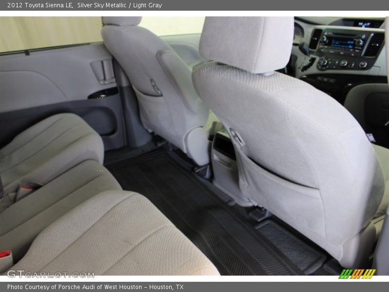 Silver Sky Metallic / Light Gray 2012 Toyota Sienna LE