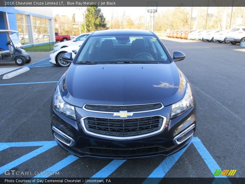 Blue Ray Metallic / Jet Black 2016 Chevrolet Cruze Limited LT