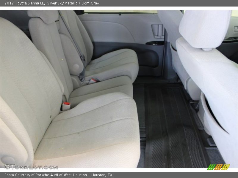 Silver Sky Metallic / Light Gray 2012 Toyota Sienna LE