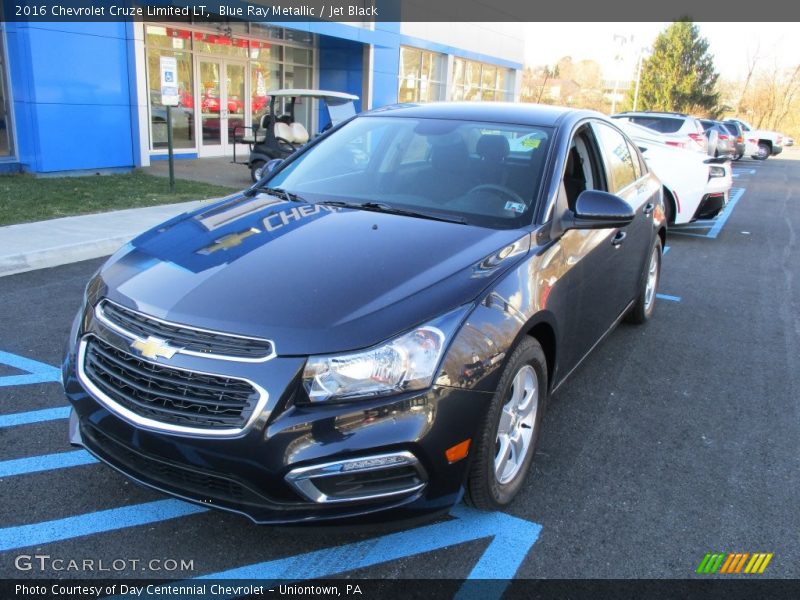 Blue Ray Metallic / Jet Black 2016 Chevrolet Cruze Limited LT