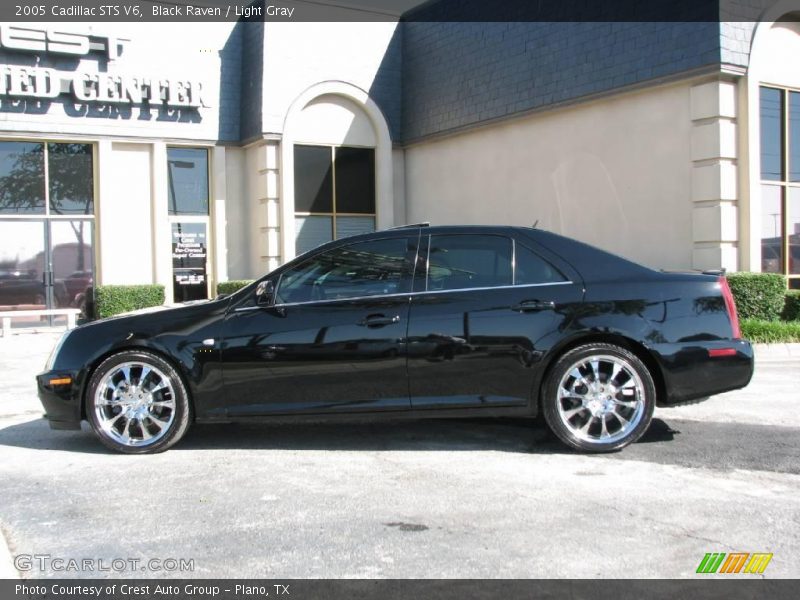 Black Raven / Light Gray 2005 Cadillac STS V6