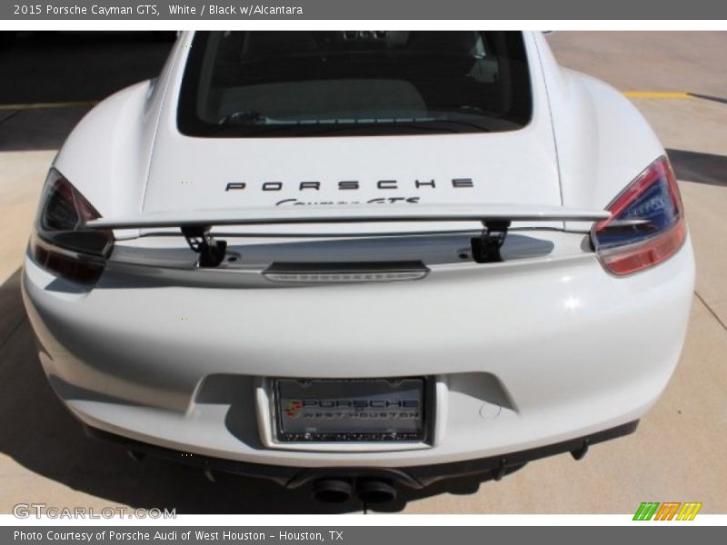 White / Black w/Alcantara 2015 Porsche Cayman GTS