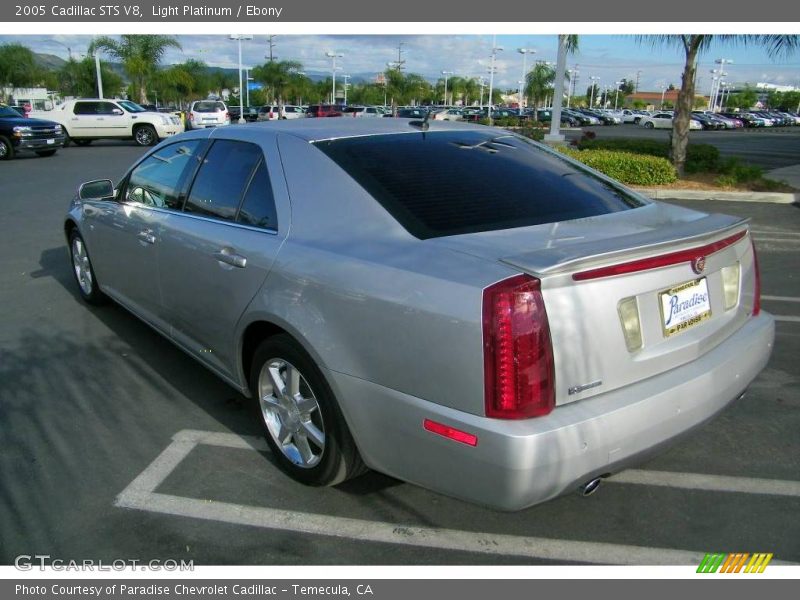 Light Platinum / Ebony 2005 Cadillac STS V8