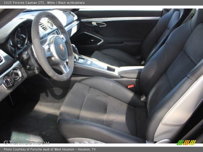White / Black w/Alcantara 2015 Porsche Cayman GTS