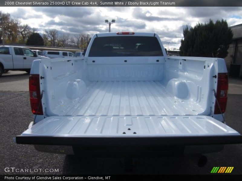 Summit White / Ebony Black/Light Titanium 2008 Chevrolet Silverado 2500HD LT Crew Cab 4x4