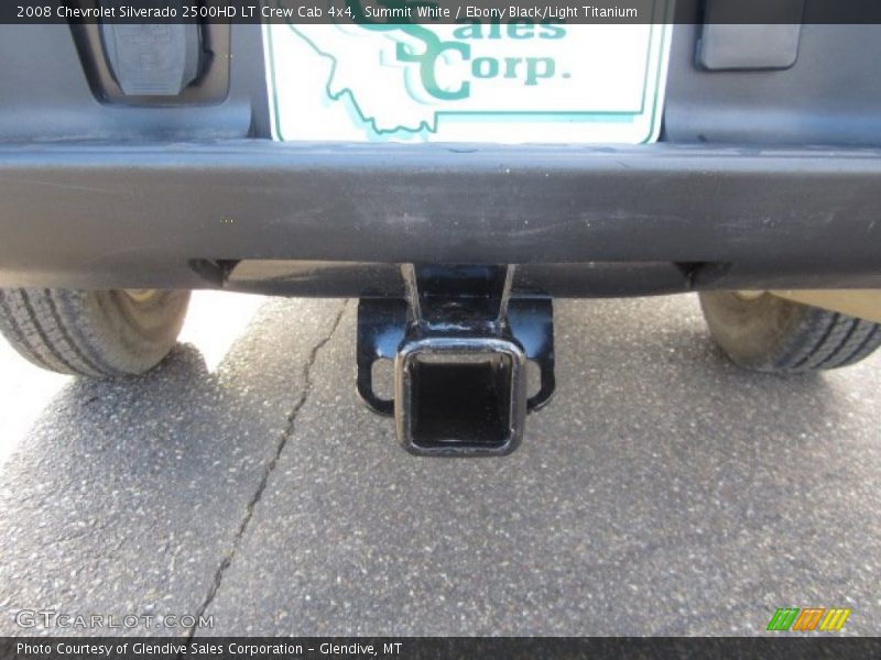 Summit White / Ebony Black/Light Titanium 2008 Chevrolet Silverado 2500HD LT Crew Cab 4x4
