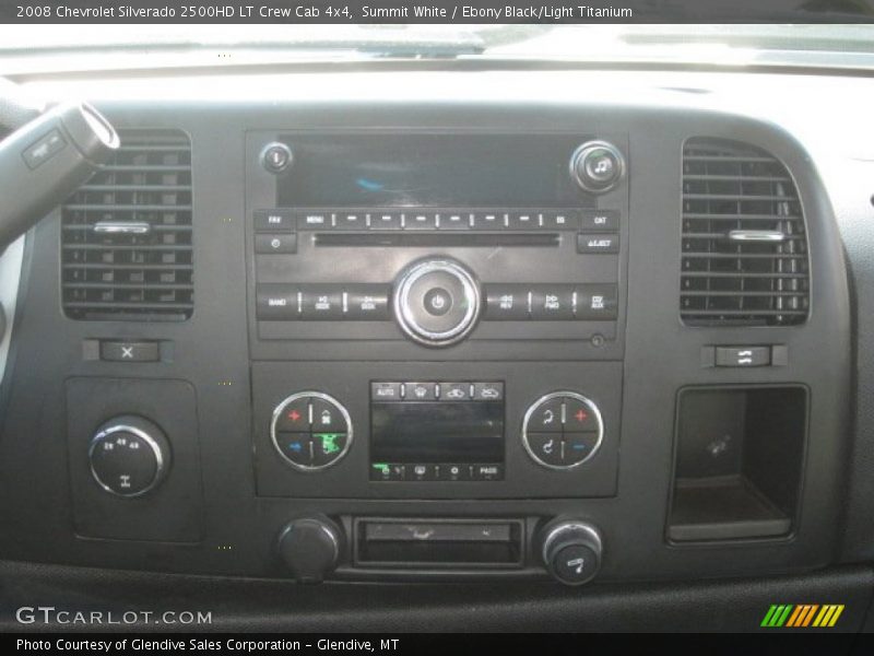 Summit White / Ebony Black/Light Titanium 2008 Chevrolet Silverado 2500HD LT Crew Cab 4x4