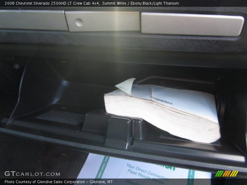 Summit White / Ebony Black/Light Titanium 2008 Chevrolet Silverado 2500HD LT Crew Cab 4x4