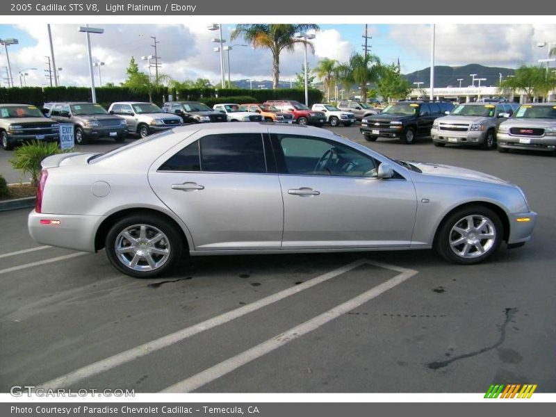 Light Platinum / Ebony 2005 Cadillac STS V8