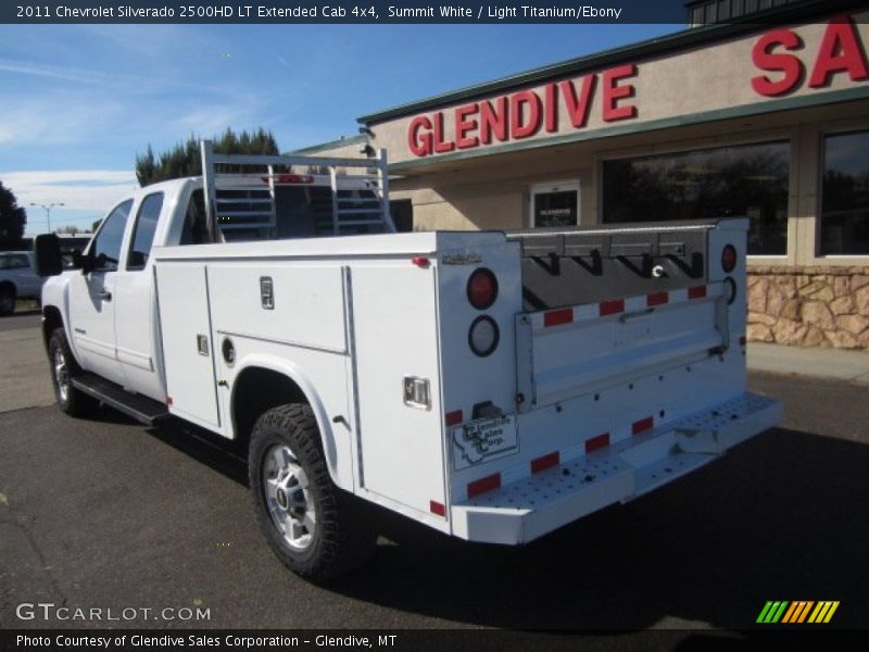 Summit White / Light Titanium/Ebony 2011 Chevrolet Silverado 2500HD LT Extended Cab 4x4