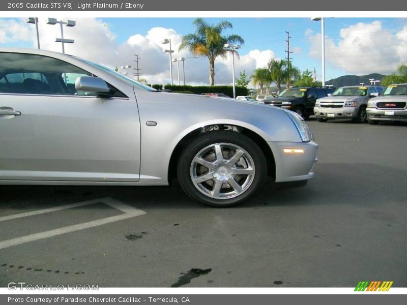 Light Platinum / Ebony 2005 Cadillac STS V8
