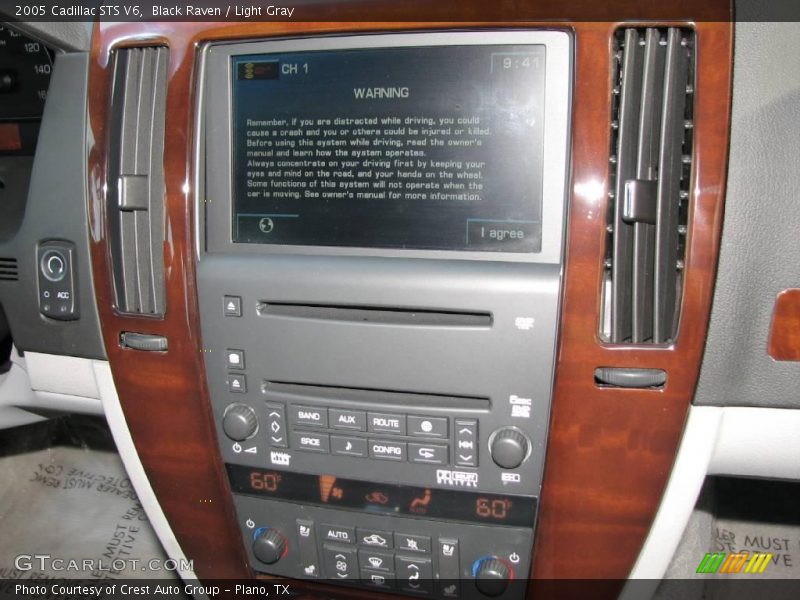 Black Raven / Light Gray 2005 Cadillac STS V6