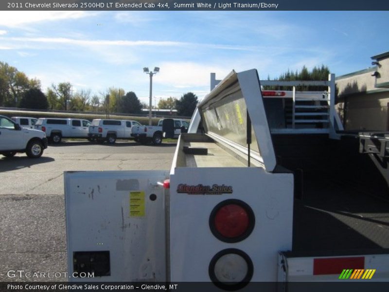 Summit White / Light Titanium/Ebony 2011 Chevrolet Silverado 2500HD LT Extended Cab 4x4