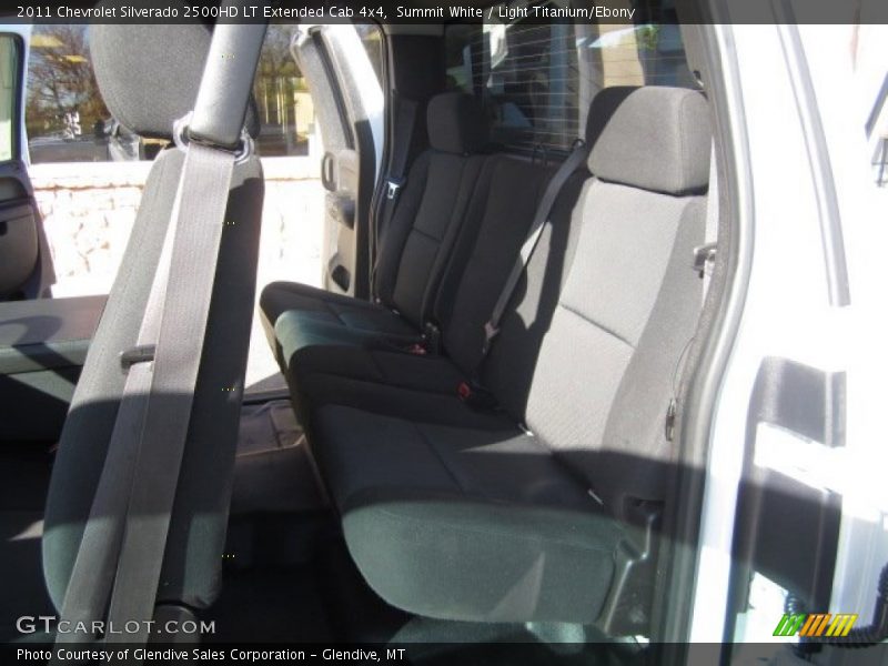 Summit White / Light Titanium/Ebony 2011 Chevrolet Silverado 2500HD LT Extended Cab 4x4