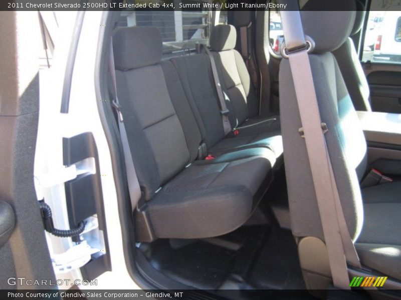 Summit White / Light Titanium/Ebony 2011 Chevrolet Silverado 2500HD LT Extended Cab 4x4