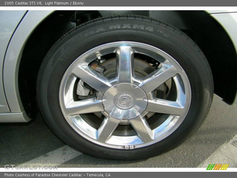Light Platinum / Ebony 2005 Cadillac STS V8