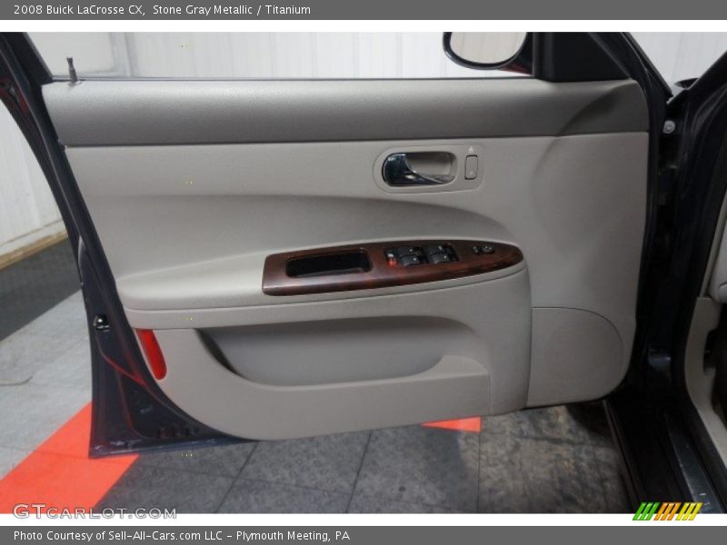 Stone Gray Metallic / Titanium 2008 Buick LaCrosse CX