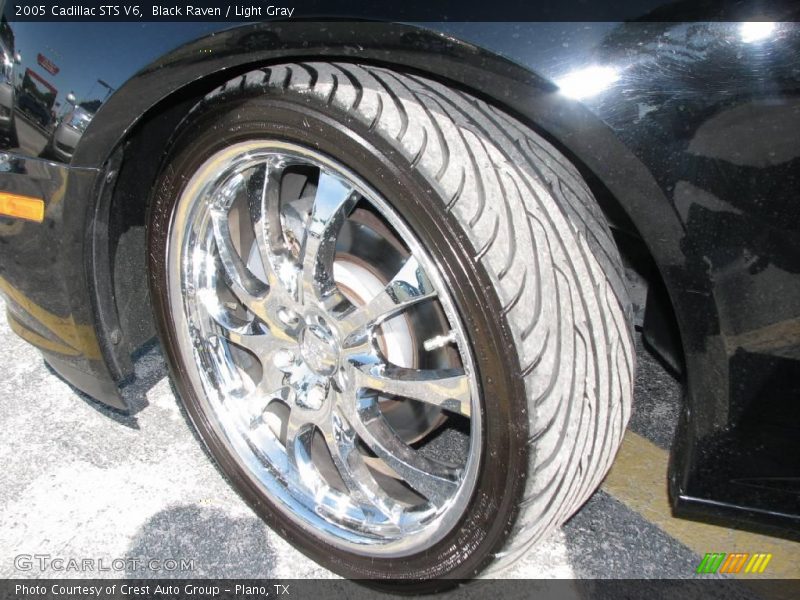Black Raven / Light Gray 2005 Cadillac STS V6