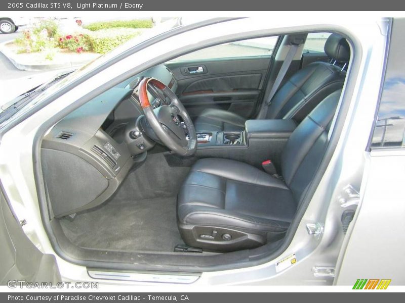 Light Platinum / Ebony 2005 Cadillac STS V8