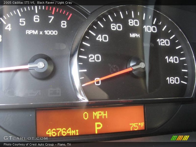 Black Raven / Light Gray 2005 Cadillac STS V6