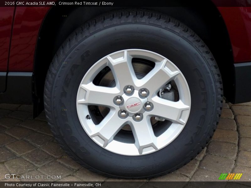 Crimson Red Tintcoat / Ebony 2016 GMC Acadia SLE AWD