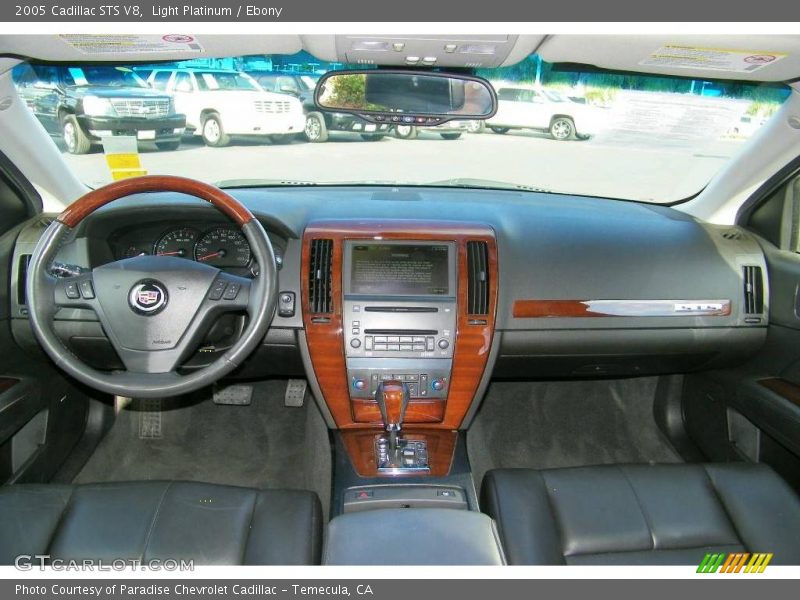 Light Platinum / Ebony 2005 Cadillac STS V8
