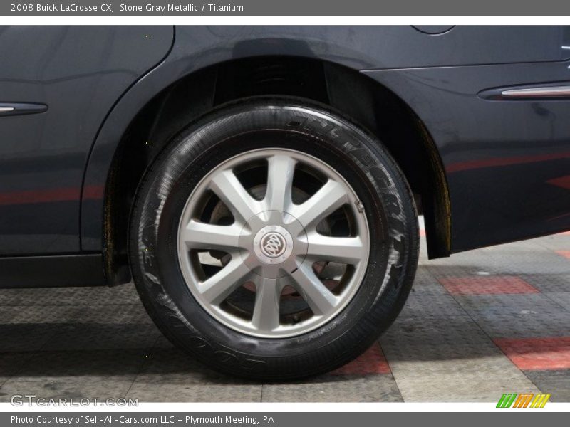 Stone Gray Metallic / Titanium 2008 Buick LaCrosse CX