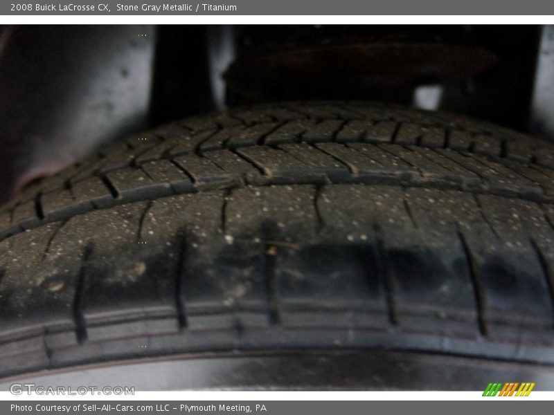 Stone Gray Metallic / Titanium 2008 Buick LaCrosse CX