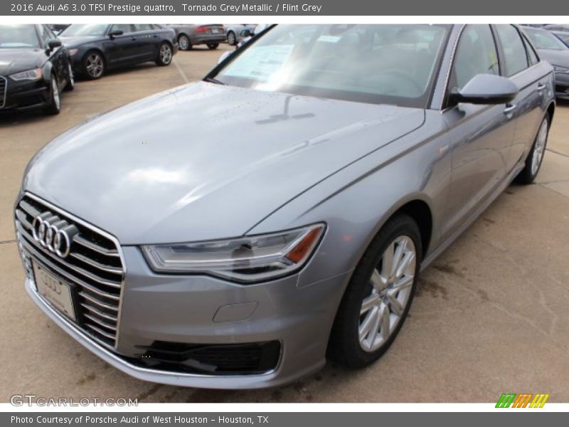 Front 3/4 View of 2016 A6 3.0 TFSI Prestige quattro