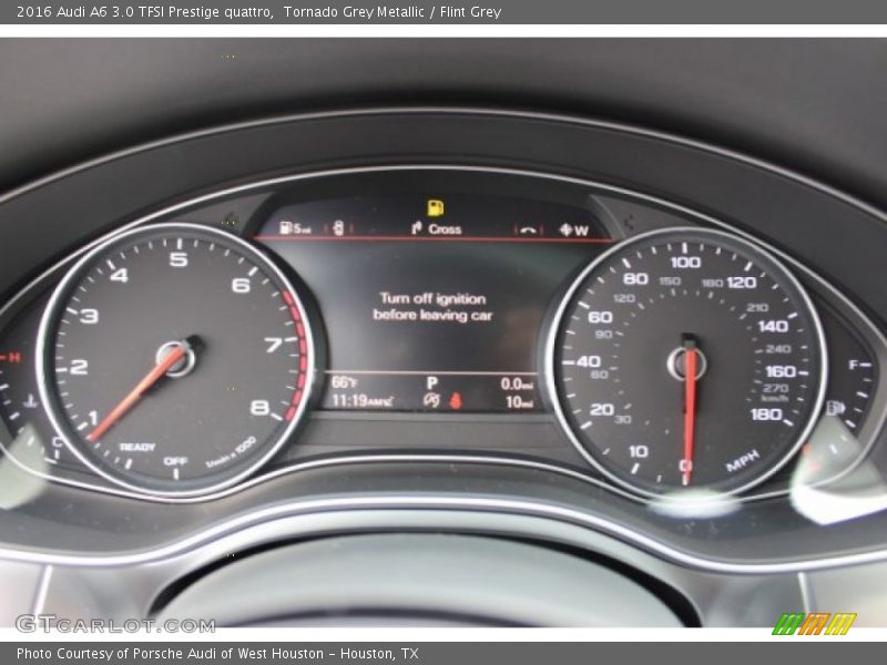 Tornado Grey Metallic / Flint Grey 2016 Audi A6 3.0 TFSI Prestige quattro