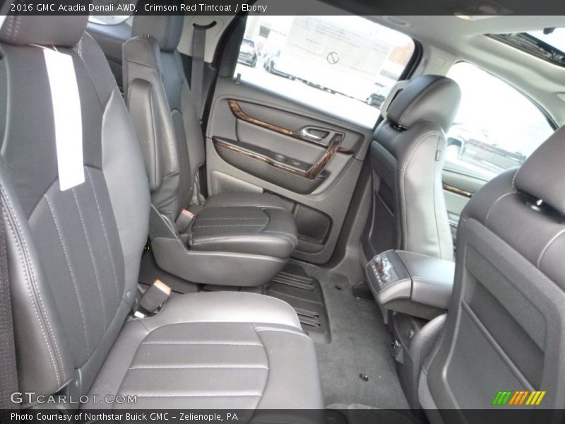 Rear Seat of 2016 Acadia Denali AWD