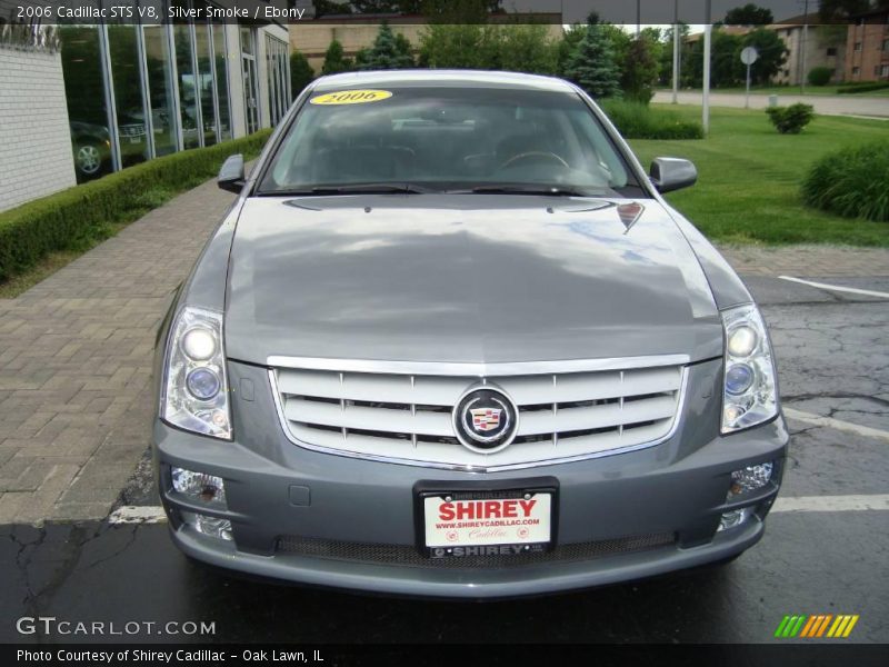 Silver Smoke / Ebony 2006 Cadillac STS V8