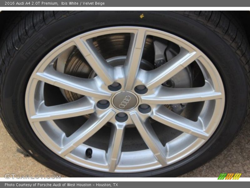 Ibis White / Velvet Beige 2016 Audi A4 2.0T Premium