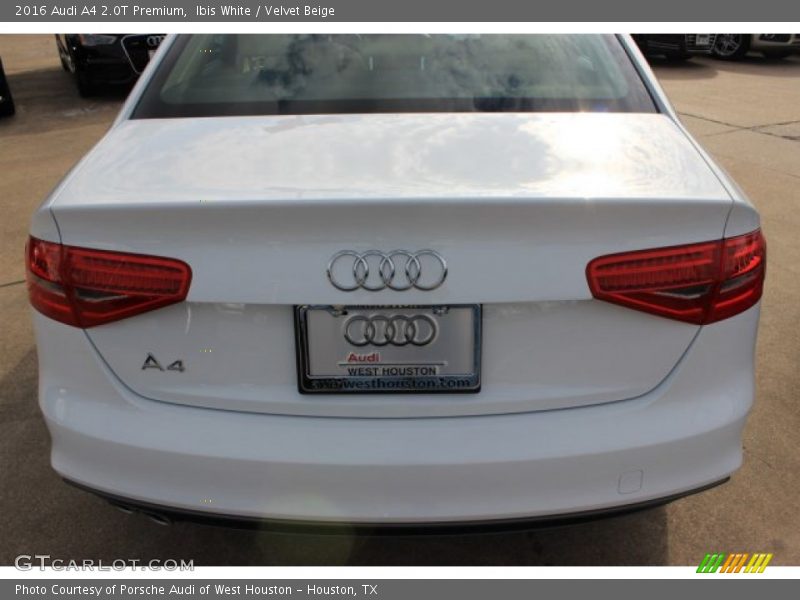 Ibis White / Velvet Beige 2016 Audi A4 2.0T Premium