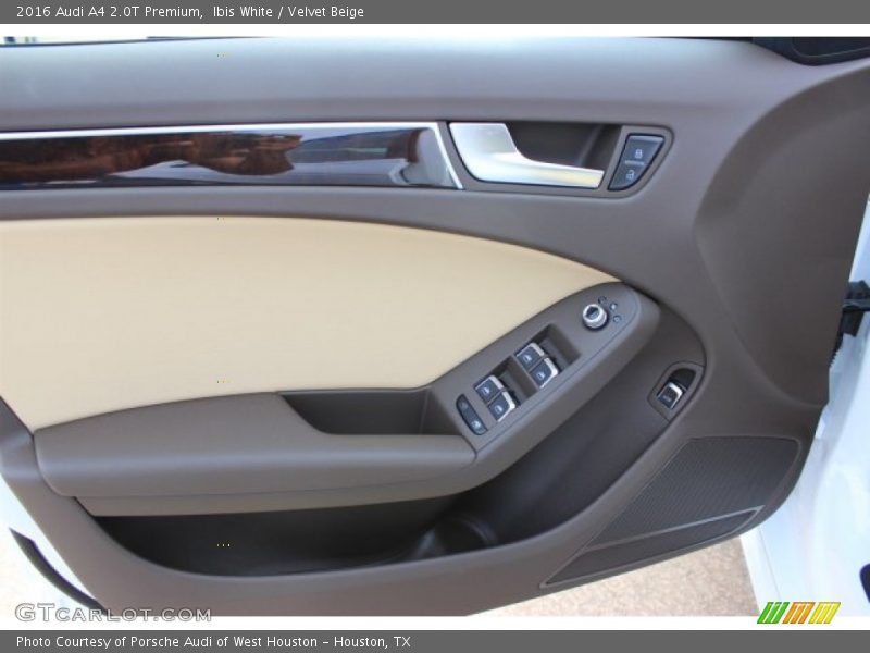 Ibis White / Velvet Beige 2016 Audi A4 2.0T Premium