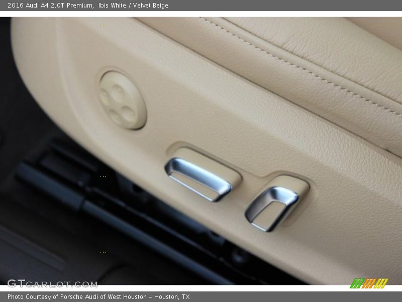 Ibis White / Velvet Beige 2016 Audi A4 2.0T Premium
