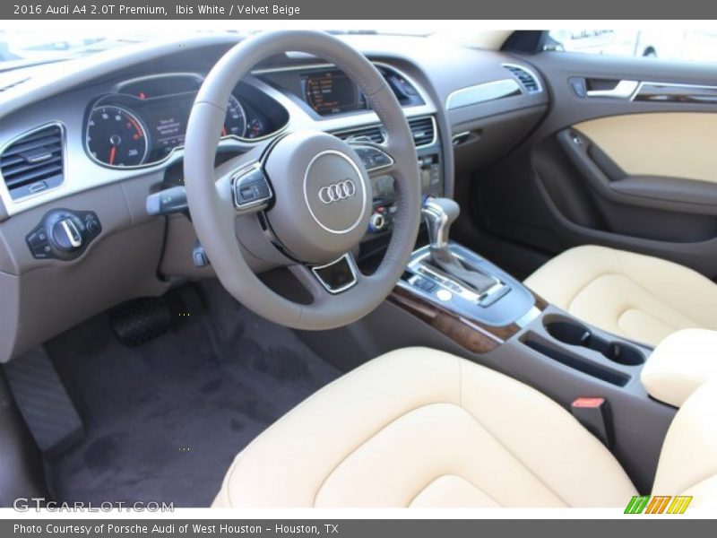 Ibis White / Velvet Beige 2016 Audi A4 2.0T Premium